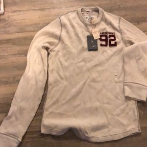 A&F Classic Waffle Shirt. XL. NWT.